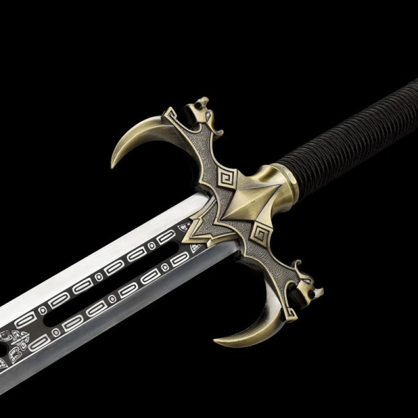 Longquan Japanese Style Sword - Hand Forged Collectible (Custom 89)