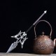 Mini 18 weapon Longquan handmade tea needle stainless steel tea knife tea set Pu'er special tea cone Mini 18 weapon Longquan handmade tea needle stainless steel tea knife tea set Pu'er special tea cone