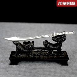 Tea knife mini -golden back big knife eighteen weapon to play decorative sword