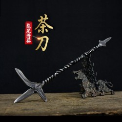 One -in -one Longquan Tea Knife Tea Needle Handmade Two Pu'er Tea Knife Black Tea Ceremony Accessories Guma Tea Kung Kung Tea Kitchen Fit
