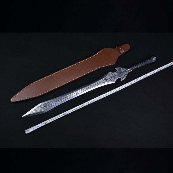 Longquan Japanese Style Sword - Hand Forged Collectible (Custom 101)