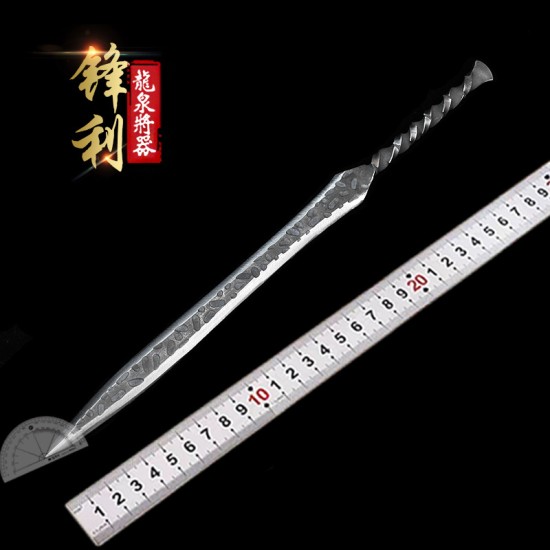 Tea knife handmade tea needle, Pu'er stainless steel tea tool tea utensil accessories, kung fu mini weapons