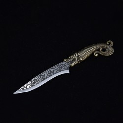 80252 Handmade tea knife Longquan City Furnishing Collection Pry Tea Brick Tea Caps Sumulating Knife Section