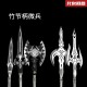 Longquan tea knife metal model Eighteen -like weapons Fangtian painting halberd long spear long gun micro -weapon ornaments Longquan tea knife metal model Eighteen -like weapons Fangtian painting halberd long spear long gun micro -weapon ornaments