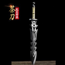Pu'er tea knife stainless steel tea needle tea cone pry tea accessories tool kung fu tea knife mini weapons