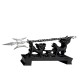 Eighteen Class Small Weapon Steel Crafts Tea Needle Tea Knife Reverse Micro Weapon Model Eighteen Class Small Weapon Steel Crafts Tea Needle Tea Knife Reverse Micro Weapon Model