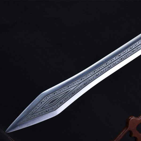 Longquan Japanese Style Sword - Hand Forged Collectible (Custom 101)