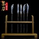 Eighteen Class weapon tea knife tea needle Pu'er black tea knife accessories Guma tea knife Kung Fu tea set Eighteen Class weapon tea knife tea needle Pu'er black tea knife accessories Guma tea knife Kung Fu tea set