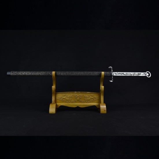 Longquan City Sword Handmade Forging Tongshi Tang Sword Head Stainless Steel Sword Sword Film Cold Weapon Longquan City Sword Handmade Forging Tongshi Tang Sword Head Stainless Steel Sword Sword Film Cold Weapon