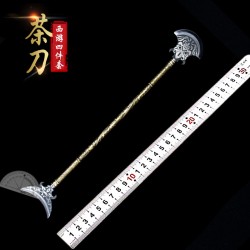 Journey to the West, four -piece small weapon ornament tea knife handmade Pu'er tea knife black tea needle tea cone cone