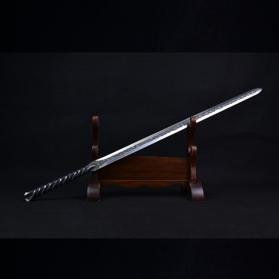 Longquan sword handmade forging integrated six -faced Han sword Tang sword film chief sword hard sword hard sword cold weapons collection Longquan sword handmade forging integrated six -faced Han sword Tang sword film chief sword hard sword hard sword cold weapons collection
