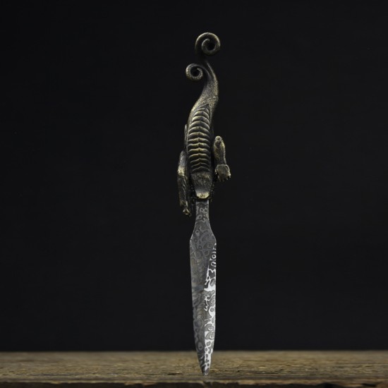 Handmade tea knife, Longquan City tea cake prying knife Pu'er tea leaf knife Handmade tea knife, Longquan City tea cake prying knife Pu'er tea leaf knife
