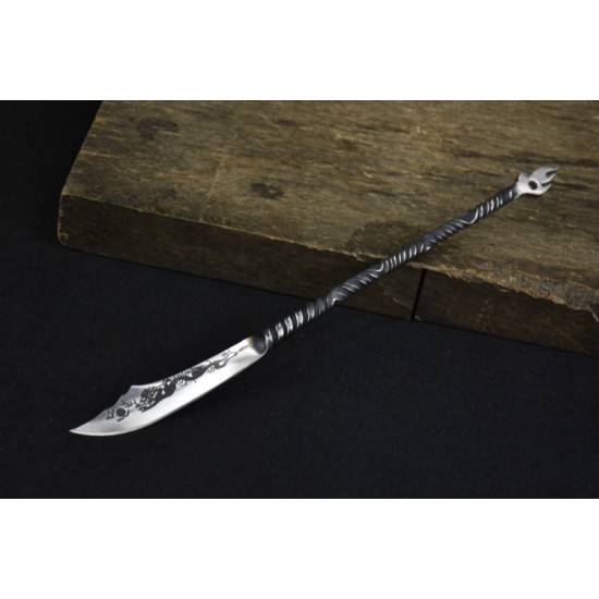 One -in -one Longquan Tea Knife Handmade Tea Knife Stainless Steel Pu'er Tea Knife Black Tea Knife Accessories Guma Tea Kung Fu Tea Steel One -in -one Longquan Tea Knife Handmade Tea Knife Stainless Steel Pu'er Tea Knife Black Tea Knife Accessories Guma Tea Kung Fu Tea Steel