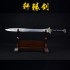 Longquan sword handmade forging one -in -one spring and six sides of spring and autumn Han swords and television long sword cold weapon sword collections