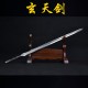 Longquan City Sword Handmade Forging Integrated Six Sides Tang Sword Television Han Sword Cold Weapon Long Sword Craft Longquan City Sword Handmade Forging Integrated Six Sides Tang Sword Television Han Sword Cold Weapon Long Sword Craft