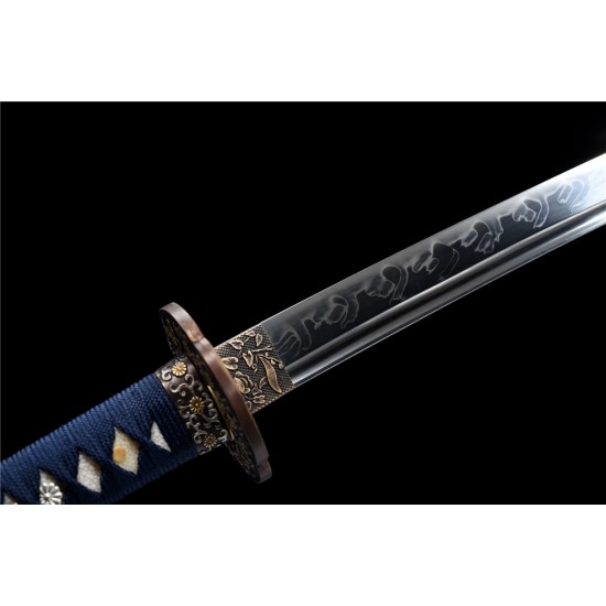 katana 001 A Hundred Flowers Bloom T10 steel katana 001 A Hundred Flowers Bloom T10 steel