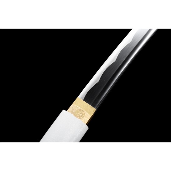 katana 087 White Devil Iai sword medium carbon steel katana 087 White Devil Iai sword medium carbon steel