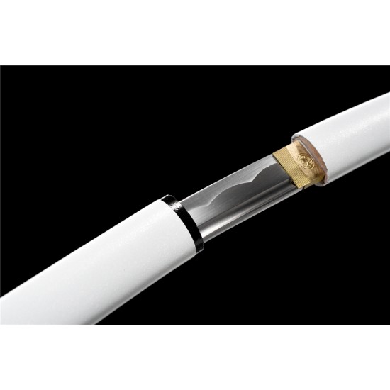 katana 087 White Devil Iai sword medium carbon steel katana 087 White Devil Iai sword medium carbon steel