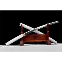 katana 087 White Devil Iai sword medium carbon steel