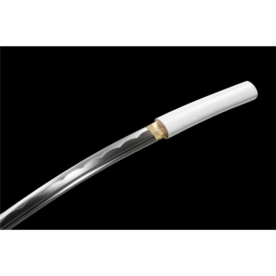 katana 087 White Devil Iai sword medium carbon steel katana 087 White Devil Iai sword medium carbon steel