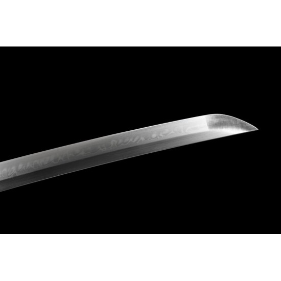 katana 067 Copper T10 Flame Pattern Warrior Blade  (King)