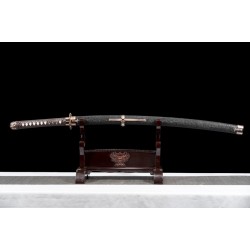 katana 073 Saint Demon Warrior patterned steel version