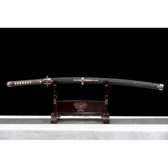 katana 073 Saint Demon Warrior patterned steel version