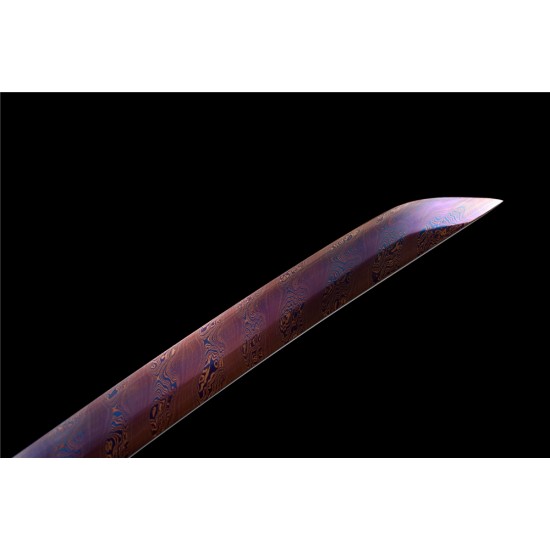 katana 086 Sakura Taito damascus steel